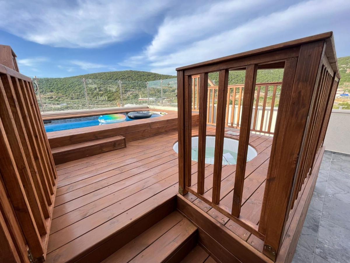 סוויטות נוף שקיעה Hotell Peqi'in Hadasha Eksteriør bilde